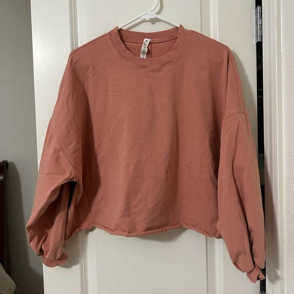 Lululemon Cropped Sweatshirt - Picture 1 of 3